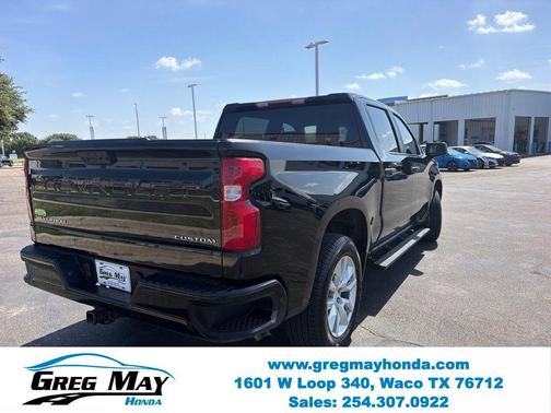 Black 2023 Chevrolet Silverado 1500 Custom