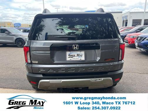 Modern Steel Metallic 2026 Honda Passport TrailSport Elite