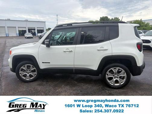 Alpine White Clearcoat 2020 Jeep Renegade Limited