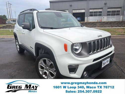 Alpine White Clearcoat 2020 Jeep Renegade Limited