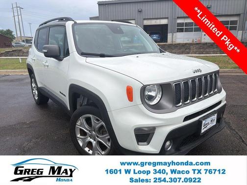 Alpine White Clearcoat 2020 Jeep Renegade Limited