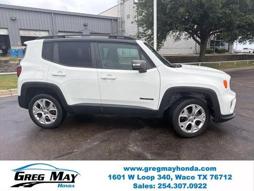 Alpine White Clearcoat 2020 Jeep Renegade Limited