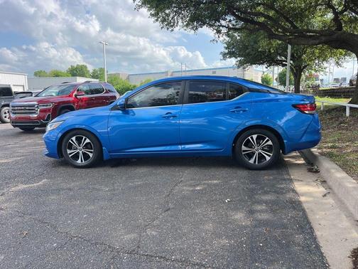 Electric Blue Metallic 2020 Nissan Sentra SV