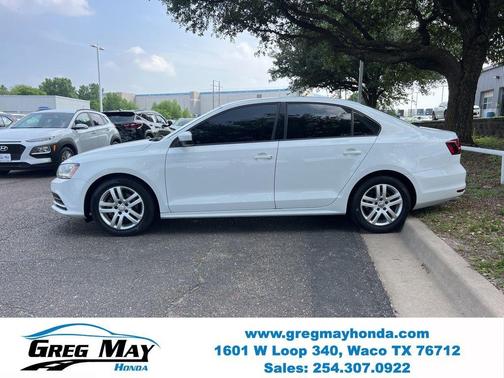Pure White 2018 Volkswagen Jetta 1.4T S