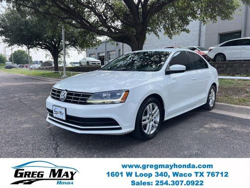 Pure White 2018 Volkswagen Jetta 1.4T S
