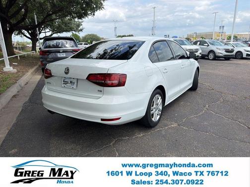 Pure White 2018 Volkswagen Jetta 1.4T S