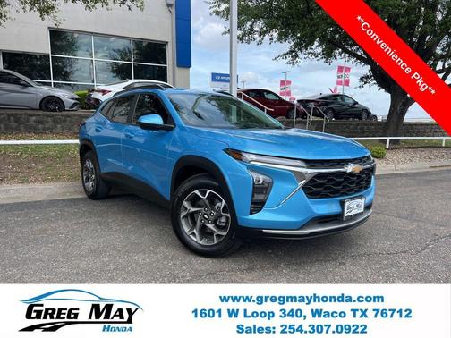 Marina Blue 2025 Chevrolet Trax LT