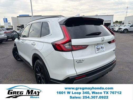 White 2024 Honda CR-V Hybrid Sport