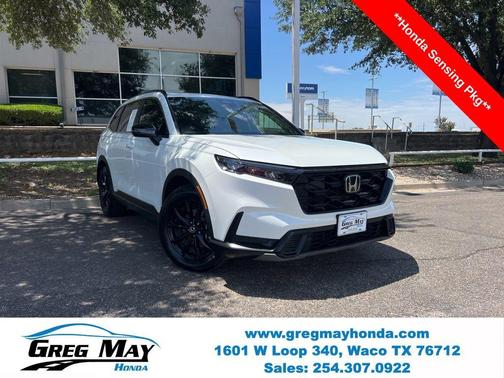 White 2024 Honda CR-V Hybrid Sport