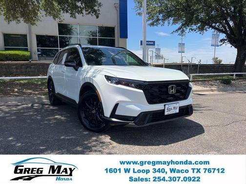White 2024 Honda CR-V Hybrid Sport