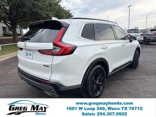 White 2024 Honda CR-V Hybrid Sport