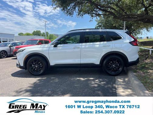 White 2024 Honda CR-V Hybrid Sport