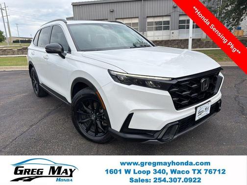 White 2024 Honda CR-V Hybrid Sport