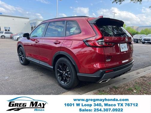 Radiant Red Metallic 2026 Honda CR-V Hybrid Sport