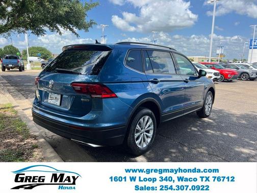 Silk Blue Metallic 2020 Volkswagen Tiguan 2.0T S