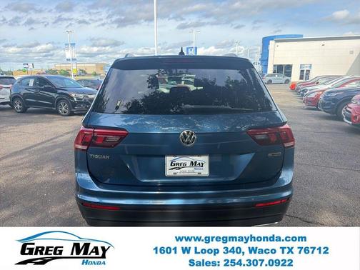 Silk Blue Metallic 2020 Volkswagen Tiguan 2.0T S