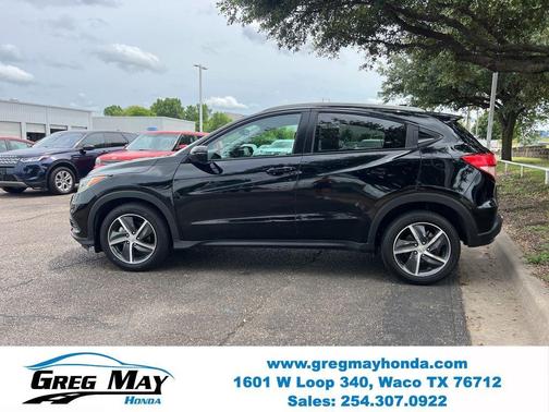 Crystal Black Pearl 2022 Honda HR-V EX