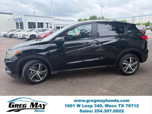 Crystal Black Pearl 2022 Honda HR-V EX
