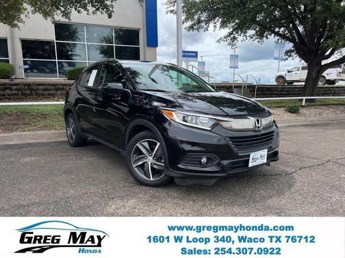 Crystal Black Pearl 2022 Honda HR-V EX
