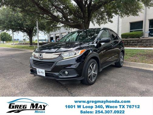 Crystal Black Pearl 2022 Honda HR-V EX