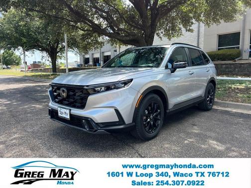 Solar Silver Metallic 2026 Honda CR-V Hybrid Sport-L