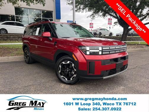 Red 2025 Hyundai SANTA FE SEL