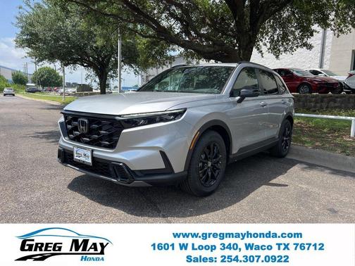 Solar Silver Metallic 2026 Honda CR-V Hybrid Sport