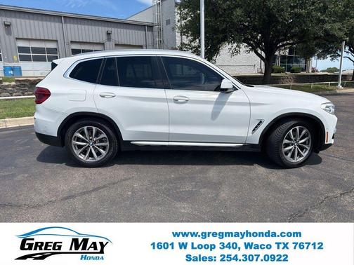 Alpine White 2019 BMW X3 sDrive30i