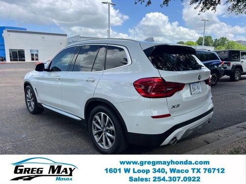 Alpine White 2019 BMW X3 sDrive30i