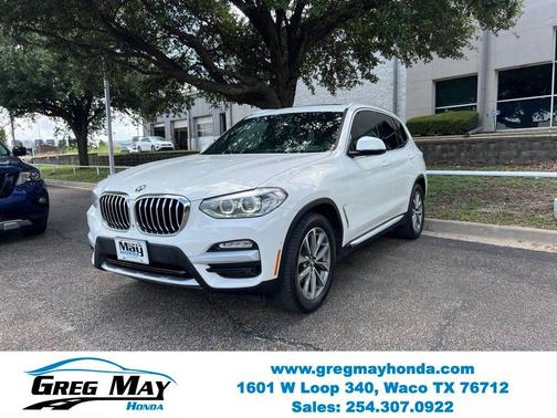 Alpine White 2019 BMW X3 sDrive30i