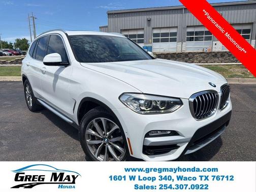 Alpine White 2019 BMW X3 sDrive30i