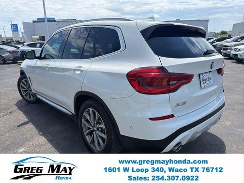 Alpine White 2019 BMW X3 sDrive30i