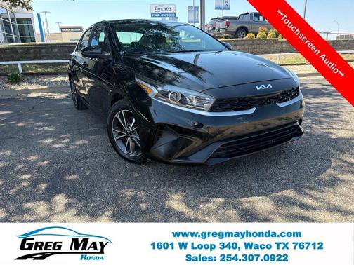 Aurora Black 2023 Kia Forte LXS