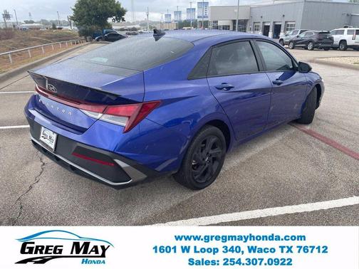 Intense Blue 2026 Hyundai ELANTRA SEL Sport