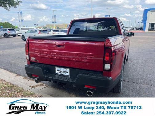 Radiant Red Metallic II 2026 Honda Ridgeline RTL