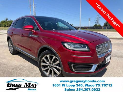 Ruby Red Metallic 2019 Lincoln Nautilus Select