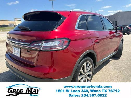 Ruby Red Metallic 2019 Lincoln Nautilus Select