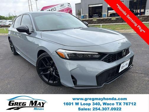 Urban Gray Pearl 2025 Honda Civic Sport