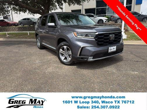 Modern Steel Metallic 2024 Honda Pilot EX-L 7-Passenger