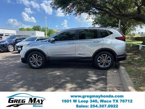 Lunar Silver Metallic 2021 Honda CR-V EX-L