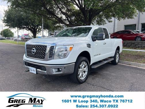 Glacier White 2017 Nissan Titan XD SV