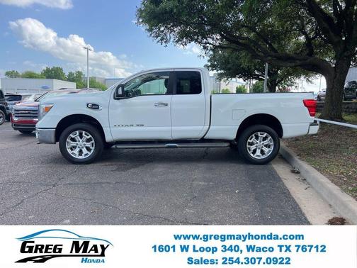 Glacier White 2017 Nissan Titan XD SV