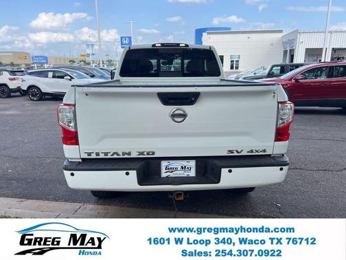 Glacier White 2017 Nissan Titan XD SV