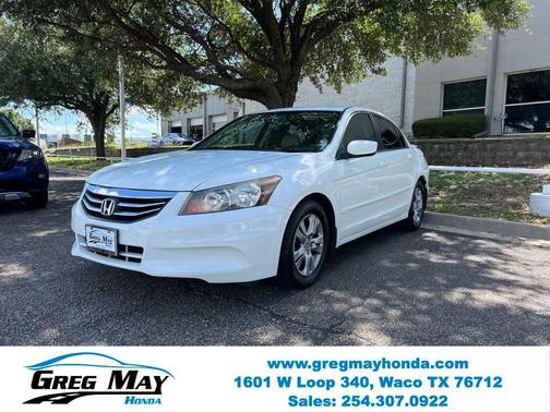 Taffeta White 2012 Honda Accord SE