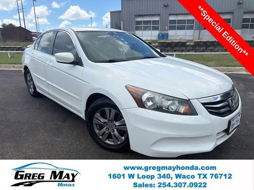 Taffeta White 2012 Honda Accord SE