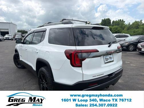Summit White 2021 GMC Acadia AT4