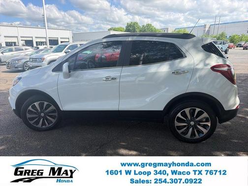 White Frost Tri-Coat 2022 Buick Encore Preferred