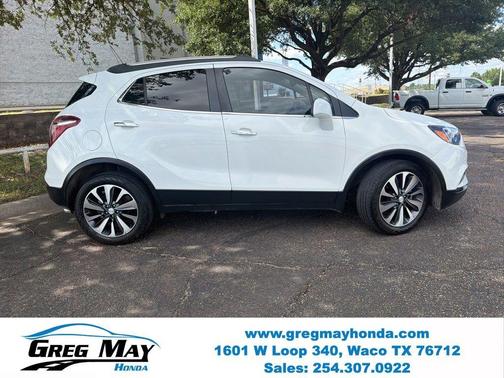 White Frost Tri-Coat 2022 Buick Encore Preferred