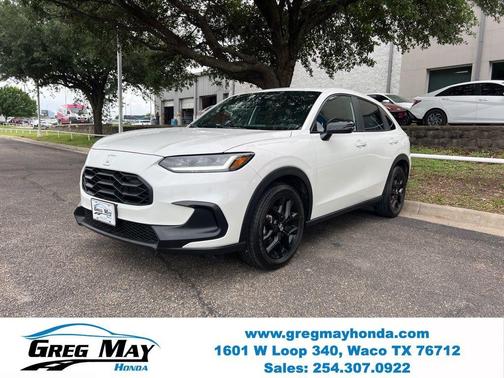 Platinum White Pearl 2024 Honda HR-V Sport