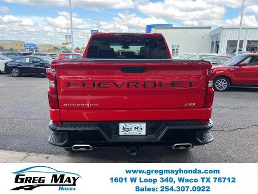 Radiant Red 2026 Chevrolet Silverado 1500 Custom Trail Boss